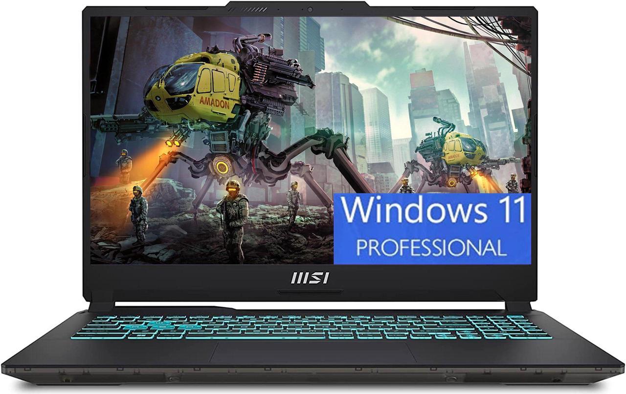 MSI Cyborg 15 Gaming Laptop, 15.6" FHD 144HZ, Intel Core i7-13620H 10 Cores, NVIDIA GeForce RTX 4050 6GB GDDR6, 32GB DDR5  1TB PCIe SSD, Backlit KB, Windows 11 Pro