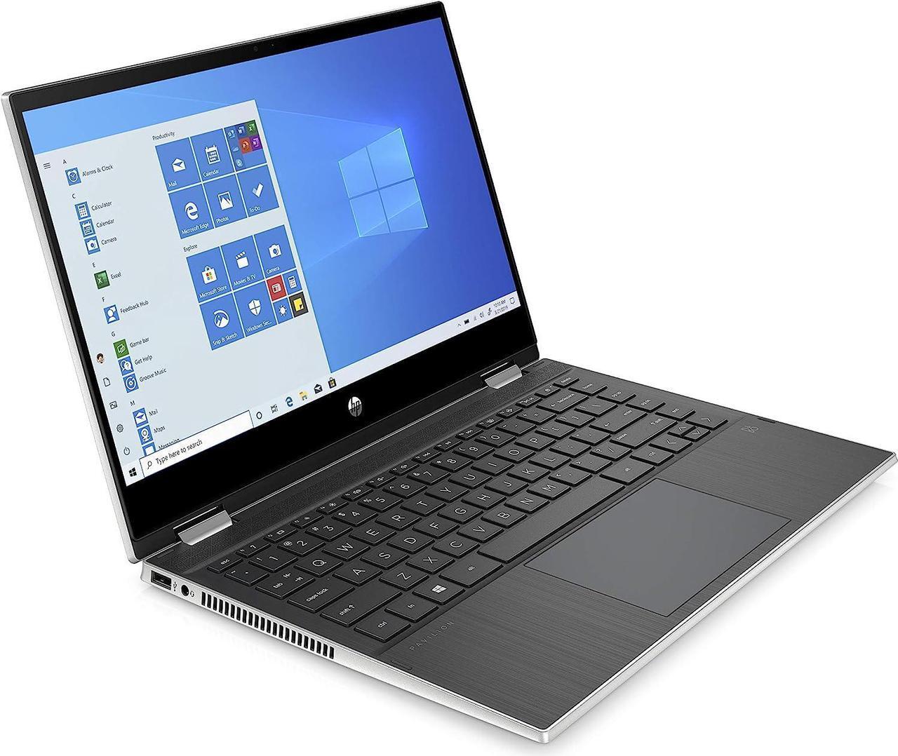 Alt view image 5 of 7 - HP Pavilion x360 Convertible 2-in-1 14 Laptop, 14" FHD (1920 x 1080) Touchscreen, Intel Core i5-1135G7 Quad-core, Iris Xe Graphics, 16GB DDR4  1TB PCIe SSD, Wi-Fi 6 and Bluetooth 5, Windows 11