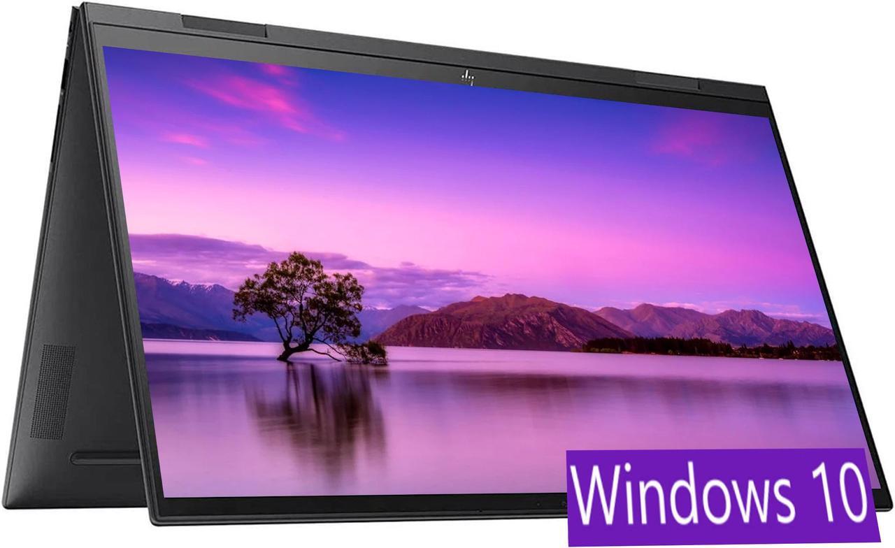Main image of HP ENVY x360 15 Laptop, 15.6" FHD Touchscreen, AMD Ryzen 7 5825U Octa-Core processor, AMD Radeon Graphics, 8GB DDR4  512GB PCIe SSD, USB-C HDMI Fingerprint, Windows 10
