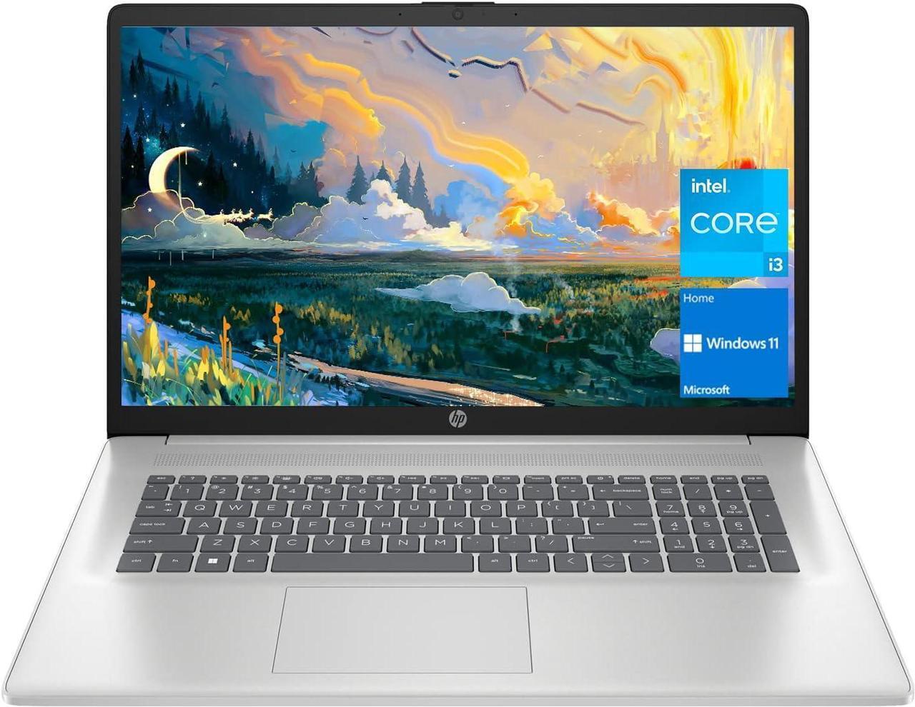 Alt view image 2 of 6 - HP 17 Business Laptop, 17.3" HD+ Display, 11th Gen Intel Core i3-1125G4 4 Cores Processor, Intel UHD Graphics, 16GB DDR4  512GB PCIe SSD, Wi-Fi, HDMI, Webcam, Windows 11
