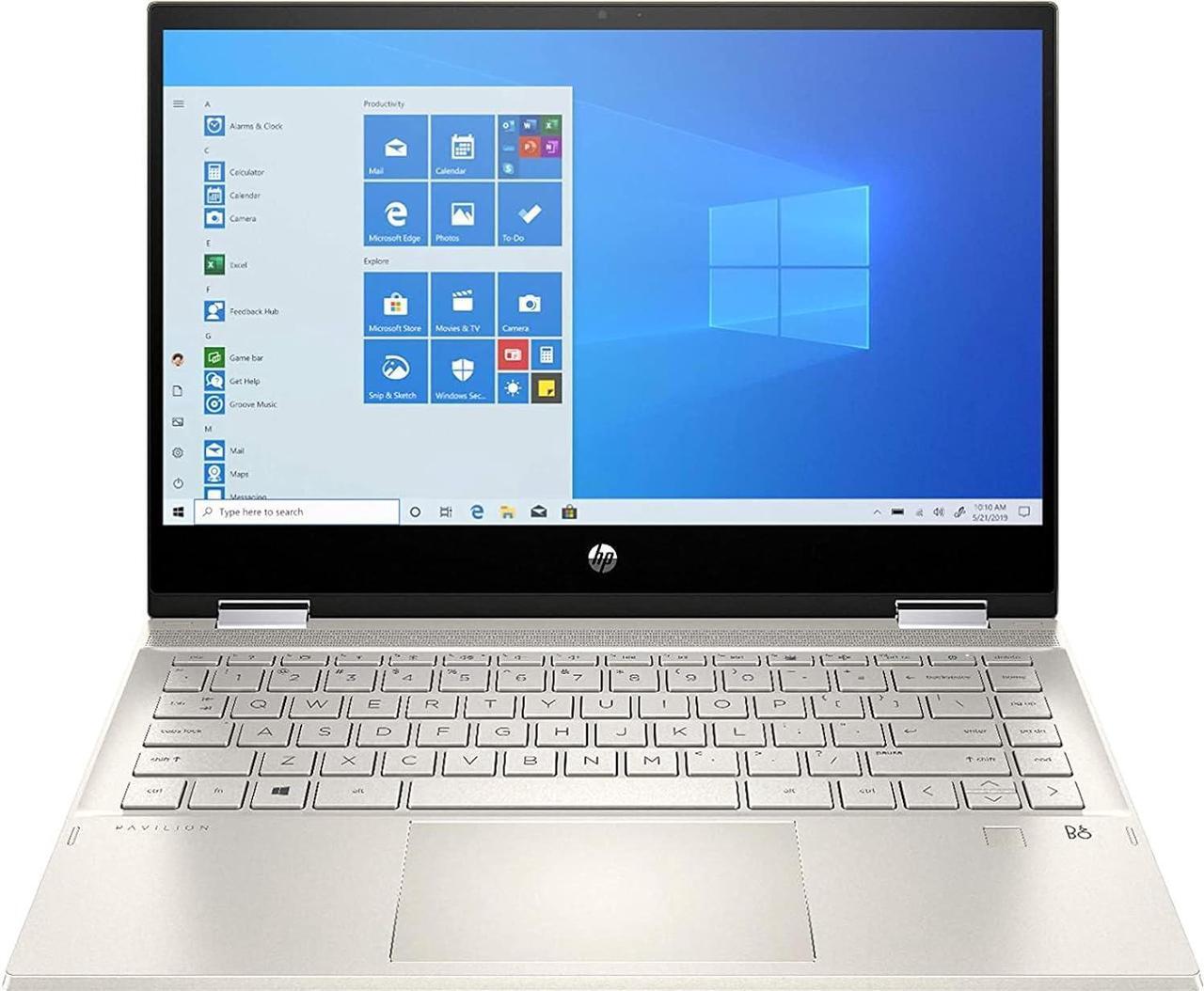 Alt view image 3 of 6 - HP Pavilion x360 14 Laptop, 14" FHD (1920 x 1080) Touchscreen, Intel Core i5-1135G7 4 cores Processor, Intel Iris Xe Graphics, 32GB DDR4  1TB PCIe SSD, Wi-Fi and Bluetooth 5, Windows 10 Pro