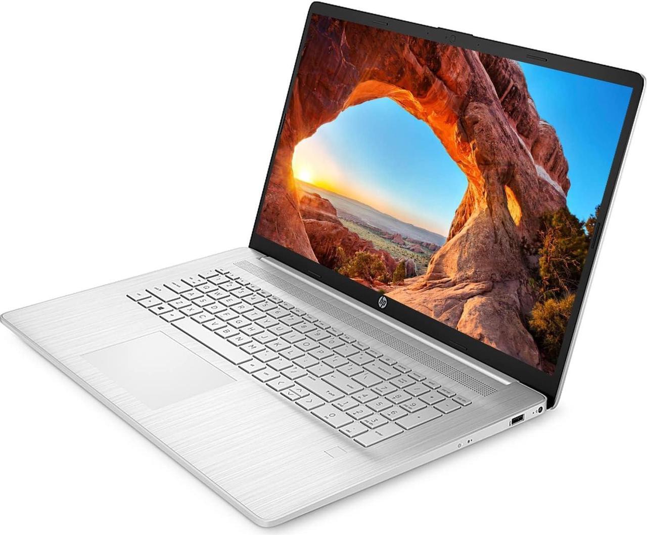 Alt view image 4 of 6 - HP 17 Laptop, 17.3" Full HD (1920 x 1080) Display, Intel Core i5-1135G7 Quad-Core Processor, Intel Iris Xe Graphics, 8GB DDR4  512GB PCIe SSD, Wi-Fi and Bluetooth, Windows 11