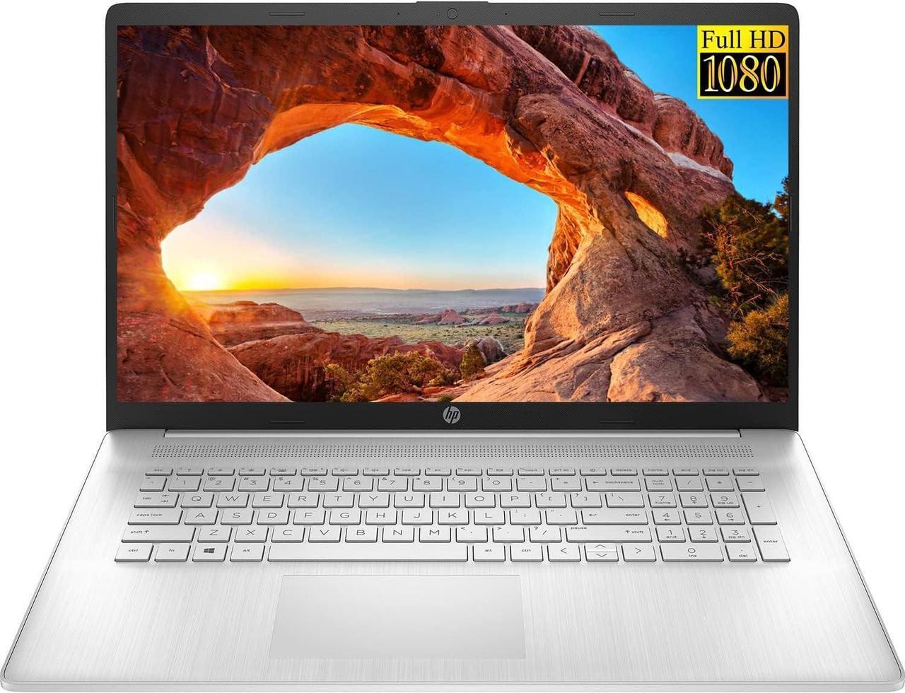 Alt view image 2 of 6 - HP 17 Laptop, 17.3" Full HD (1920 x 1080) Display, Intel Core i5-1135G7 Quad-Core Processor, Intel Iris Xe Graphics, 8GB DDR4  512GB PCIe SSD, Wi-Fi and Bluetooth, Windows 11