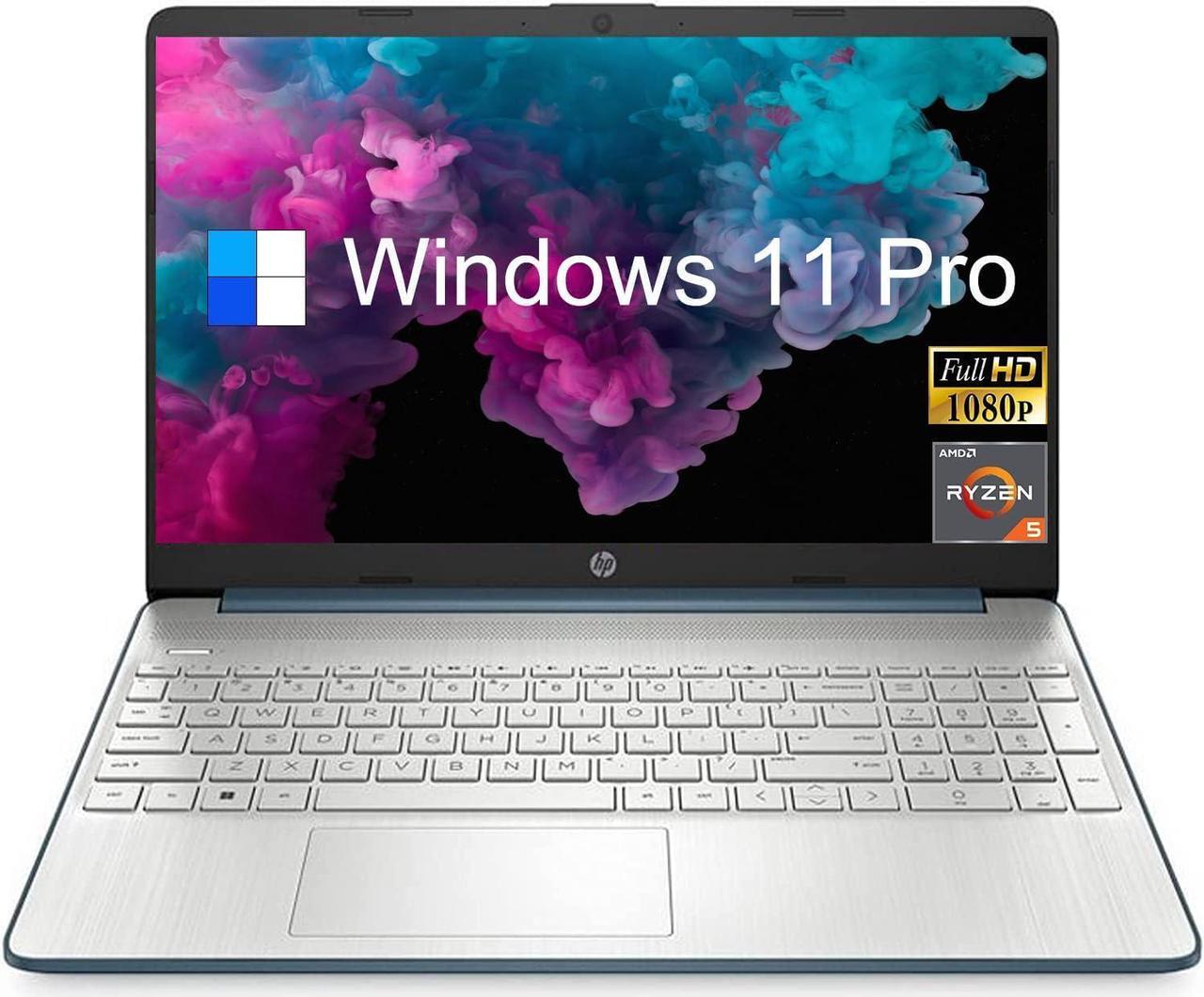 Alt view image 2 of 5 - HP 15 Laptop, 15.6" FHD (1920 x 1080) Display, AMD Ryzen 5 5500U 6 Cores (Up to 4.0GHz) Processor, AMD Radeon Graphics, 16GB DDR4  512GB PCIe SSD, Bluetooth 4.2 Webcam, Windows 11 Pro