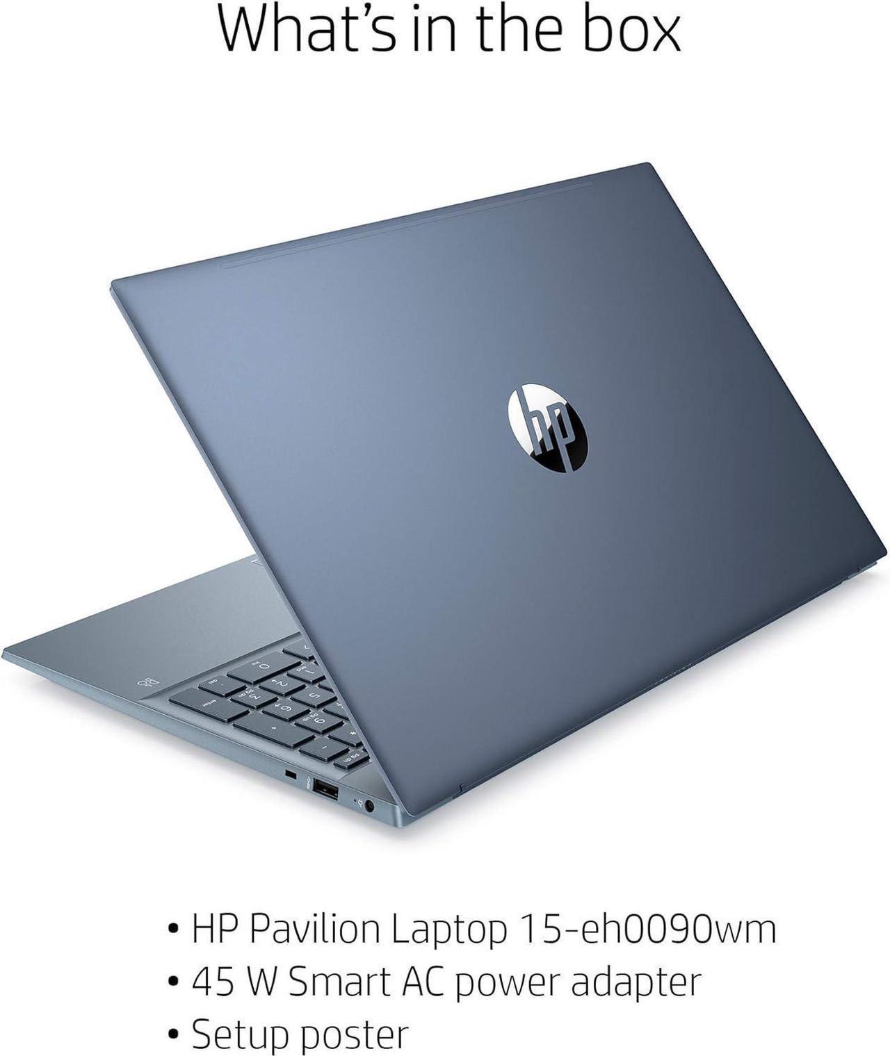 Alt view image 3 of 6 - HP Pavilion 15 Laptop, 15.6" FHD (1920 x 1080) Display, AMD Ryzen 5 4500U 6 cores Processor, AMD Radeon Graphics, 32GB DDR4  1TB PCIe SSD, Bluetooth, Fullsize Keyboard, Windows 11