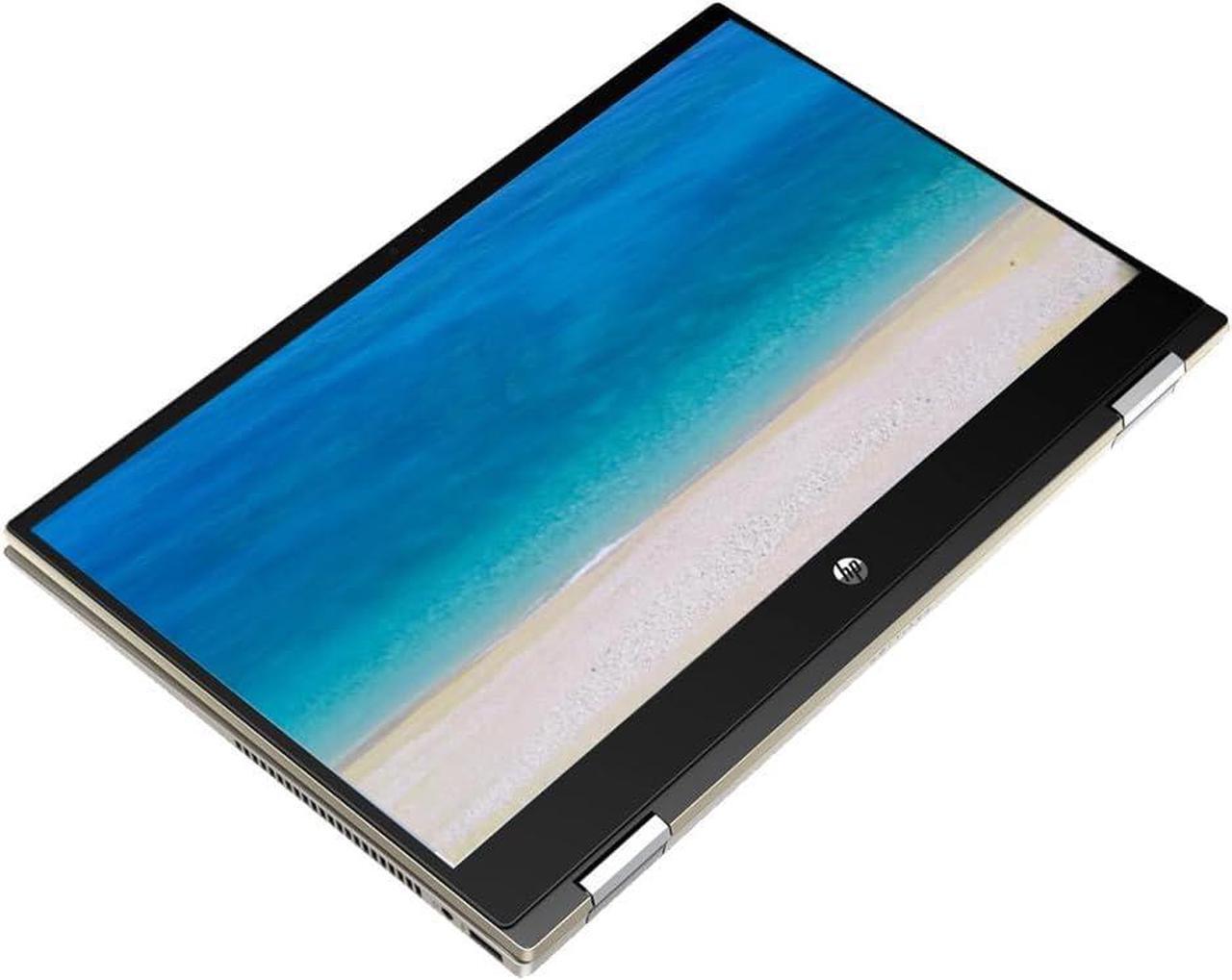 Alt view image 6 of 6 - HP Pavilion x360 14 2-in-1 Convertible Laptop, 14" FHD Touchscreen, Intel Core i5-1135G7 4 cores Processor, Intel Iris Xe Graphics, 32GB DDR4  2TB PCIe SSD, Fingerprint, Windows 10 Pro, Warm Gold