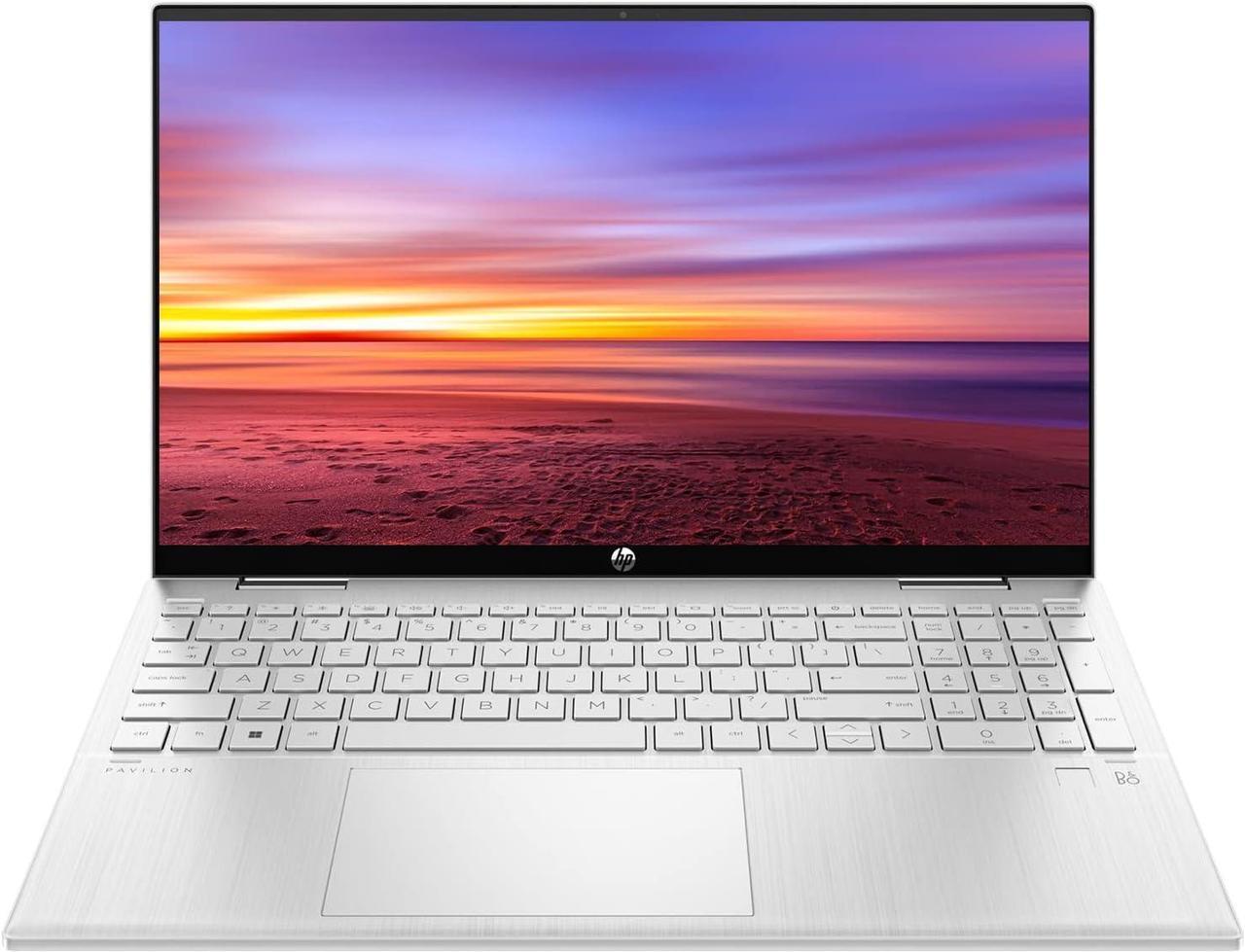 Alt view image 4 of 7 - HP Pavilion x360 15 Laptop, 15.6" FHD Touchscreen, Intel Core i5-1235U 10 Cores Processor, Intel Iris Xe Graphics, 36GB DDR4  2TB PCIe SSD, Backlit Keyboard, HD Webcam, Windows 10 Pro