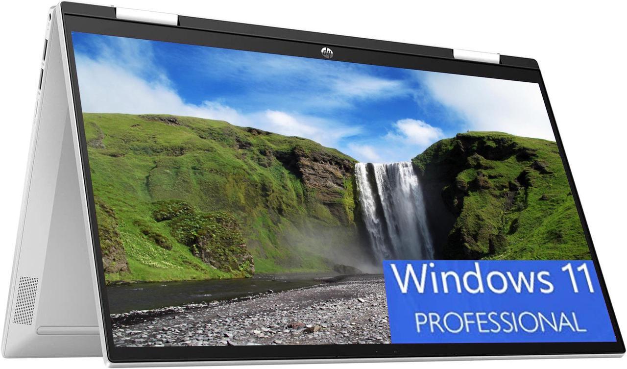 Main image of HP Pavilion x360 15 Laptop, 15.6" FHD Touchscreen, Intel Core i5-1235U 10 Cores Processor, Intel Iris Xe Graphics, 36GB DDR4  512GB PCIe SSD, Backlit Keyboard, HD Webcam, Windows 11 Pro