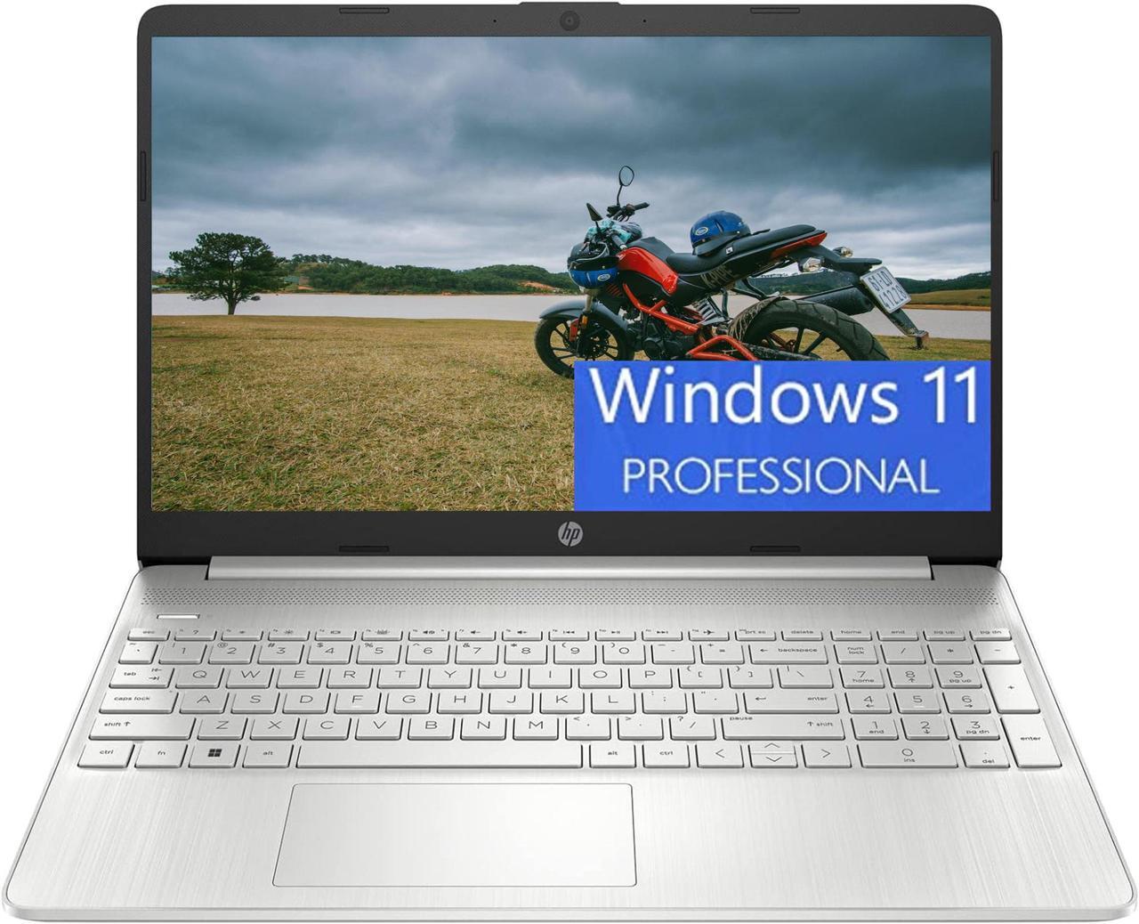 Main image of HP 15 Laptop, 15.6" Full HD (1920 x 1080) Touchscreen, 11th Gen Intel i7-1165G7 Quad-Core Processor, Intel Iris Xe Graphics, 16GB DDR4  512GB PCIe SSD, HDMI, WiFi, Bluetooth, Windows 11 Pro