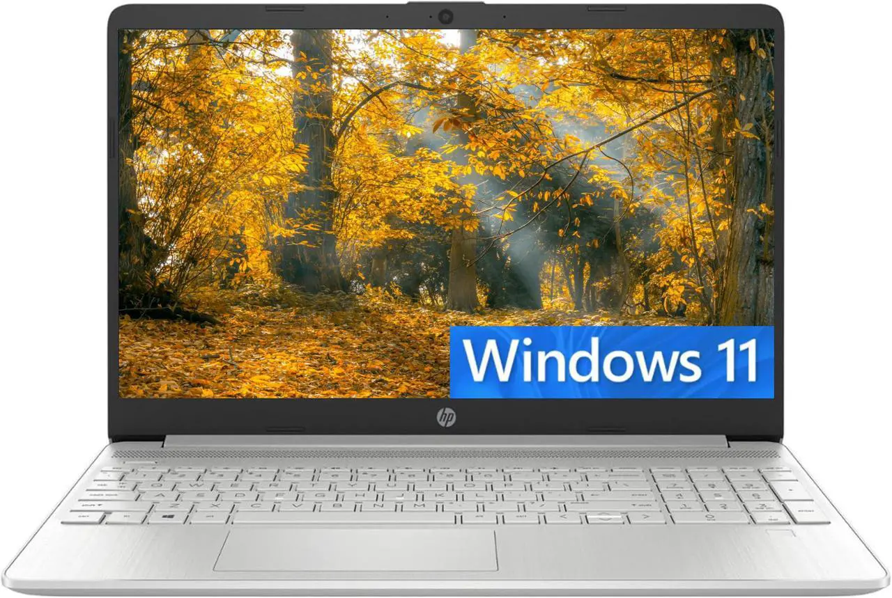 Main image of HP 15 Laptop, 15.6" HD Touchscreen, Intel Core i3-1215U 6 cores Processor, Intel UHD graphics, 8GB DDR4  1TB PCIe SSD, WiFi, Bluetooth, HDMI, USB-A&C, Windows 11