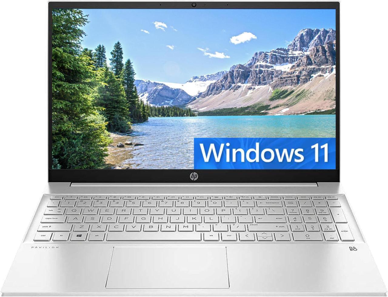 Main image of HP Pavilion 15 Laptop, 15.6" FHD Touchscreen, AMD Ryzen 7 5700U(8 Cores, Up to 4.3GHz) Processor, AMD Radeon Graphics, 32GB DDR4  2TB PCIe SSD, Backlit KB, WiFi 6, Windows 11