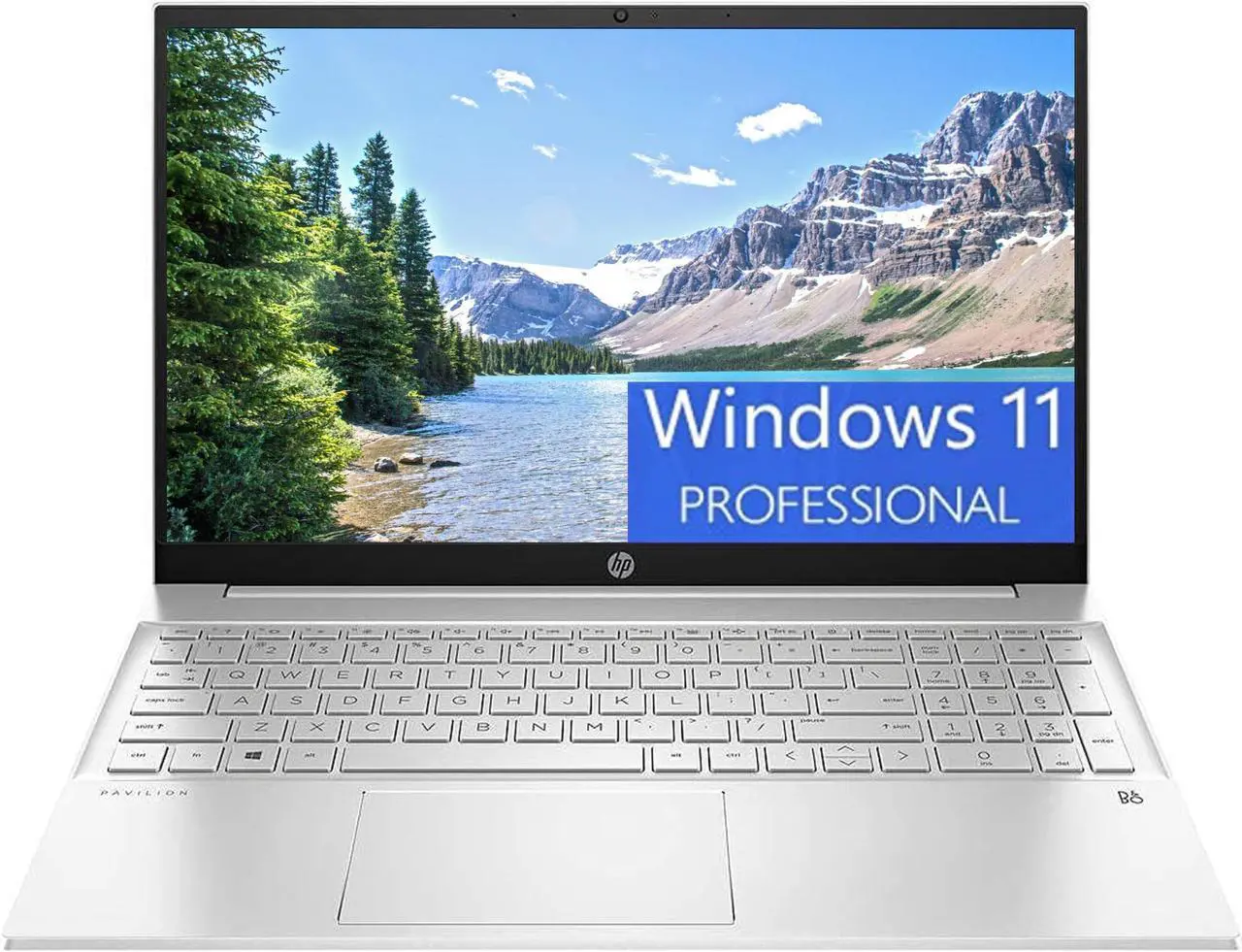 Main image of HP Pavilion 15 Laptop, 15.6" FHD Touchscreen, AMD Ryzen 7 5700U(8 Cores, Up to 4.3GHz) Processor, AMD Radeon Graphics, 16GB DDR4  512GB PCIe SSD, Backlit KB, WiFi 6, Windows 11 Pro