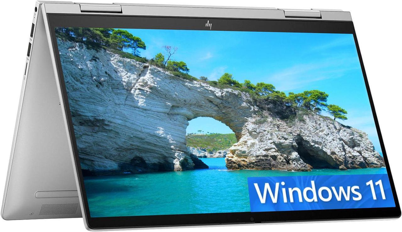 Main image of HP Envy x360 2-in-1 14 Laptop, 14" FHD Touchscreen, Intel Core i5-1335U 10-Core Processor, Intel Iris Xe Graphics, 32GB DDR4  1TB PCIe SSD, Backlit KB, Fingerprint Reader, Windows 11