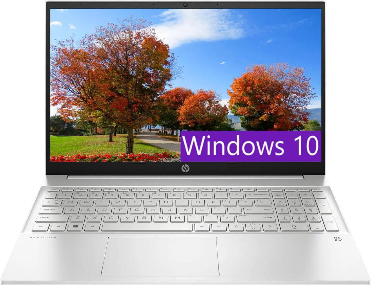 Main image of HP Pavilion 15 Laptop, 15.6" Full HD Touchscreen, AMD Ryzen 7 5825U 8 Cores Processor, AMD Radeon Graphics, 8GB DDR4  256GB PCIe SSD, Backlit Keyboard, Wi-Fi 6, Windows 10