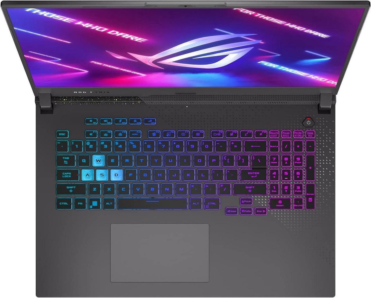Alt view image 3 of 7 - ASUS ROG Strix G17 Gaming Laptop, 17.3" QHD 240Hz Display, AMD Ryzen 9 7945HX 16 Cores Processor, NVIDIA GeForce RTX 4060 8GB GDDR6, Wi-Fi 6E, 32GB DDR5  512GB PCIe SSD, Windows 11