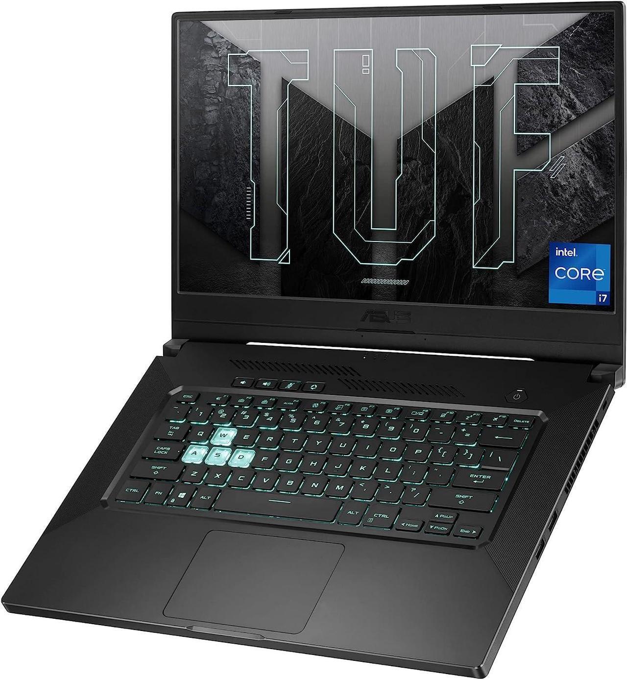 Alt view image 3 of 6 - ASUS TUF Dash 15 Ultra Slim Gaming Laptop, 15.6" 144Hz FHD, Intel Core i7-11370H 4 cores, NVIDIA GeForce RTX 3050 Ti 4GB GDDR6, Wi-Fi 6, Thunderbolt 4, 32GB DDR5  1TB PCIe SSD, Windows 11 Pro