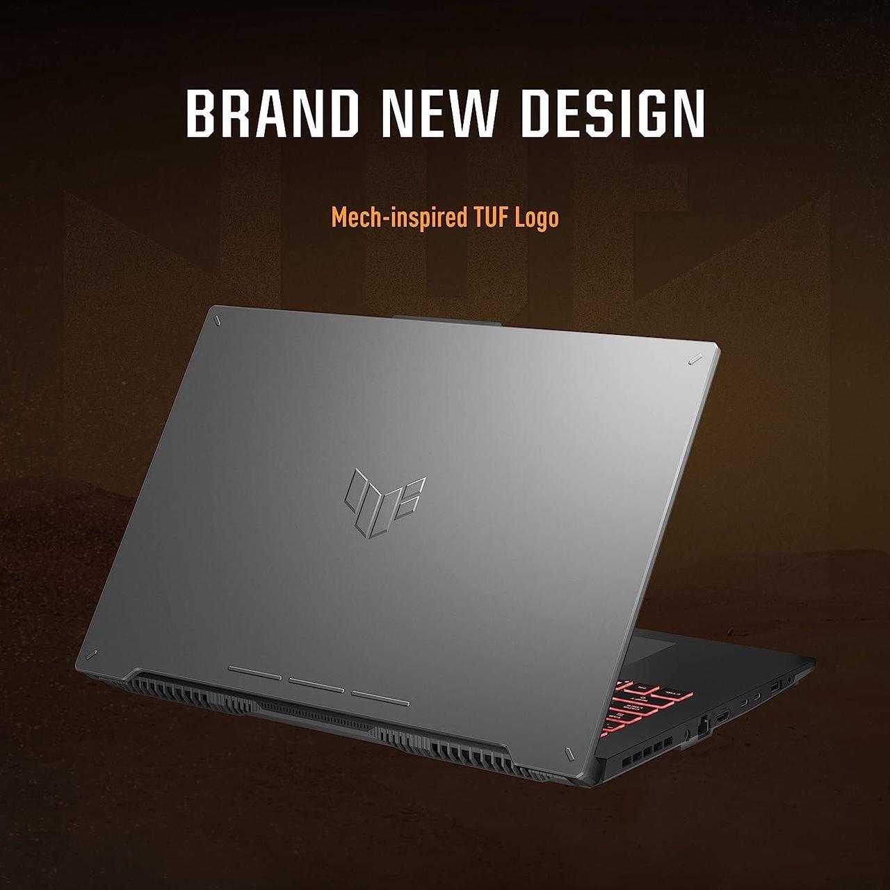 Alt view image 5 of 7 - ASUS TUF Gaming A17 Gaming Laptop, 17.3" FHD 144Hz Display, AMD Ryzen 7 7735HS 8 cores processor, NVIDIA GeForce RTX 4050 6 GB GDDR6, Wi-Fi 6, 16GB DDR5  512GB PCIe SSD, Windows 11