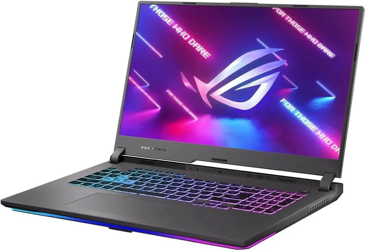 Alt view image 2 of 5 - ASUS ROG Strix G17 Gaming Laptop, 17.3" FHD 144Hz Display, AMD Ryzen 7 6800H 8 cores Processor, NVIDIA GeForce RTX 3050 4GB GDDR6, RGB Keyboard, 32GB DDR5  2TB PCIe SSD, Windows 11 Pro