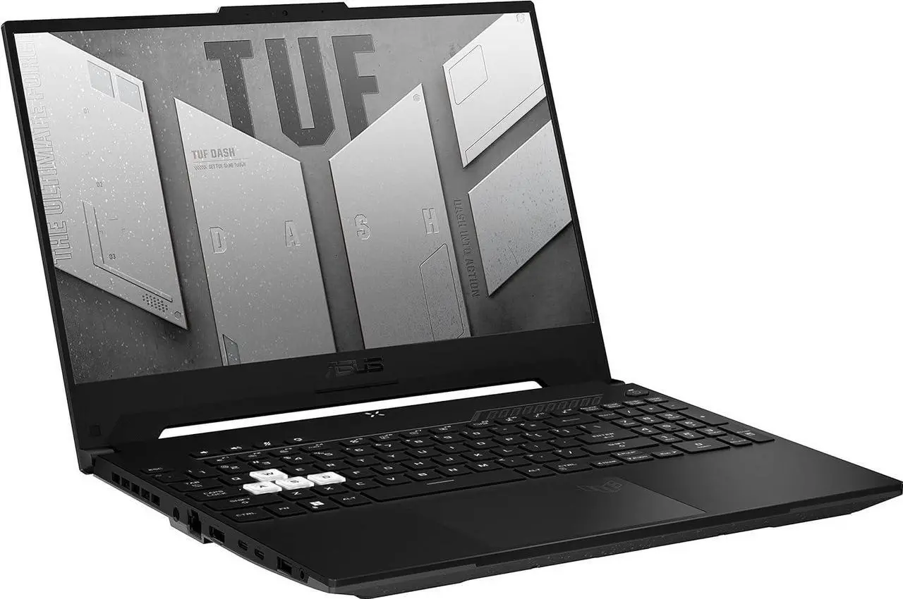 Alt view image 3 of 7 - ASUS TUF Dash 15 Gaming Laptop, 15.6" 144Hz Full HD Display, Intel Core i7-12650H 10 Cores Processor, NVIDIA GeForce RTX 3070 8GB GDDR6, Backlit KB, Wi-Fi 6, 32GB DDR5  2TB PCIe SSD, Windows 11