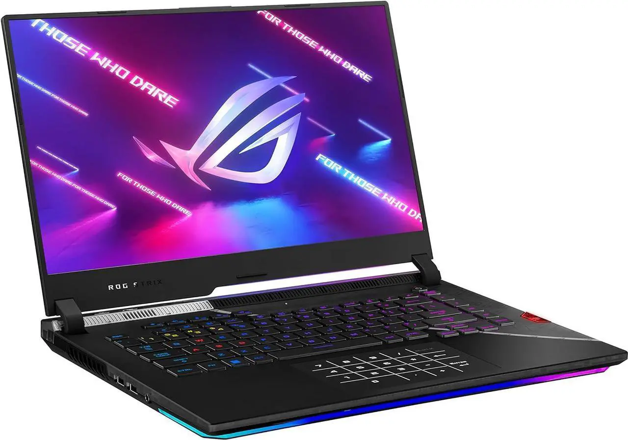 Alt view image 6 of 7 - ASUS ROG Strix Scar 15 Gaming Laptop, 15.6" 240Hz QHD Display, Intel Core i9-12900H 14 cores Processor, GeForce RTX 3070 Ti 8 GB GDDR6 Graphics, RGB Keyboard, 16GB DDR5  2TB PCIe SSD, Windows 11