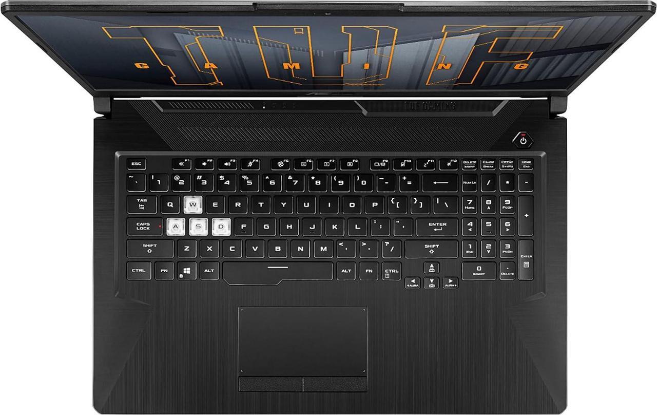 Alt view image 6 of 7 - ASUS TUF 17 Gaming Laptop, 17.3" Full HD (1920 x 1080) 144Hz Display, Intel Core i5-11260H 6 Cores Processor, NVIDIA GeForce RTX 3050 Ti 4GB GDDR6, WiFi 6, 64GB DDR4  1TB PCIe SSD, Windows 11 Pro