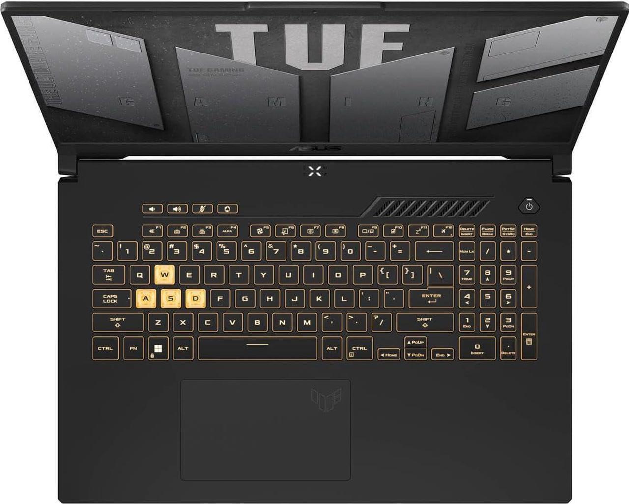 Alt view image 7 of 7 - ASUS TUF Gaming F17 Gaming Laptop, 17.3" FHD 144Hz Display, Intel Core i5-12500H 8 cores Processor, GeForce RTX 3050 4GB GDDR6, Wi-Fi 6 and Bluetooth 5.2, 64GB DDR4  2TB PCIe SSD, Windows 11