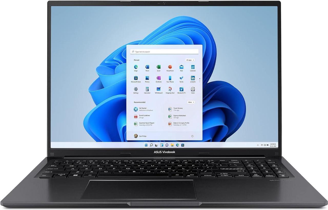 Alt view image 2 of 7 - ASUS Vivobook 16 Laptop, 16" WUXGA (1920 x 1200) 16:10 Display, Intel Core i5-13500H 12 cores Processor, Intel UHD Graphics, Wi-Fi 5 + Bluetooth 4.1, 32GB DDR4  512GB PCIe SSD, Windows 11