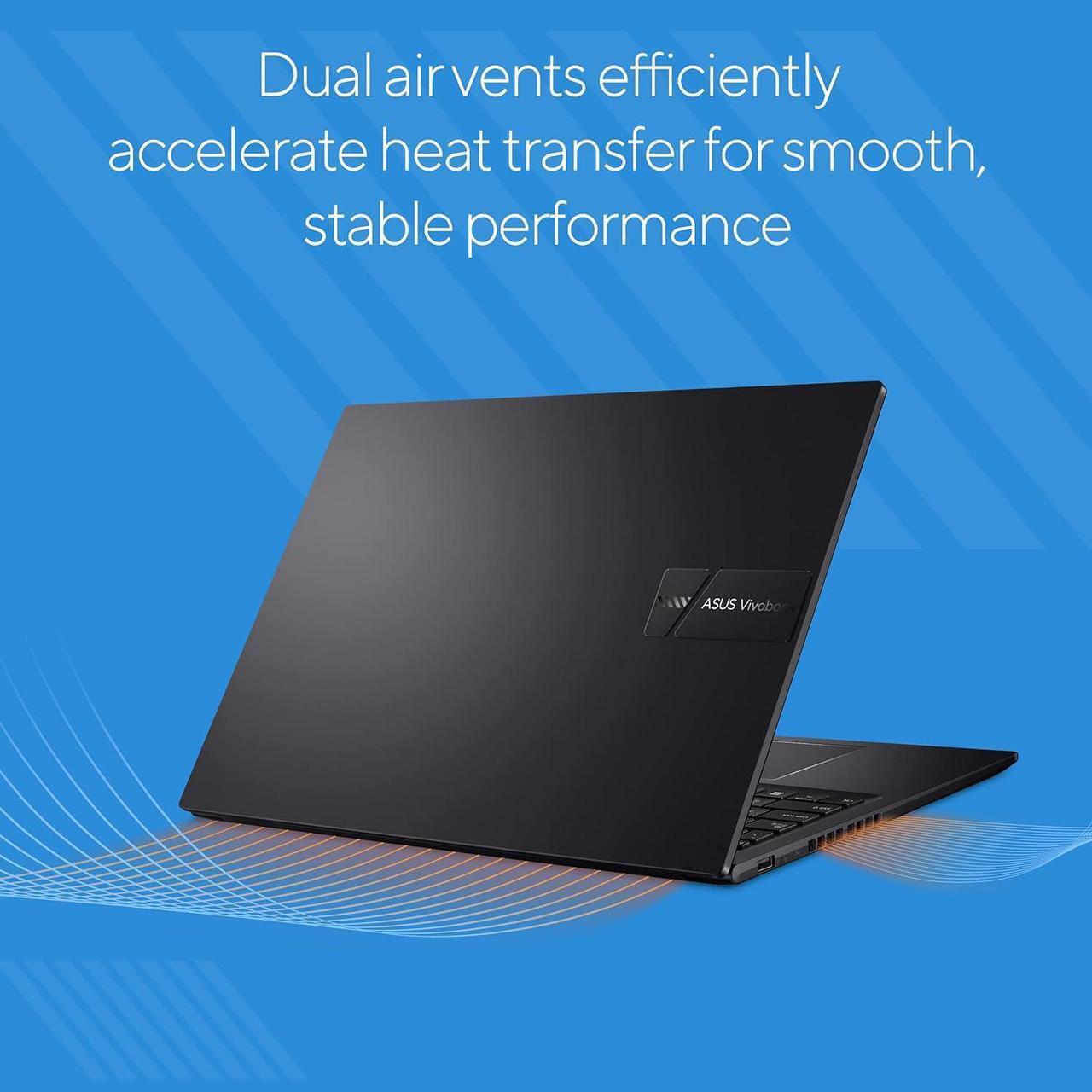Alt view image 7 of 7 - ASUS Vivobook 16 Laptop, 16" WUXGA (1920 x 1200) 16:10 Display, Intel Core i5-13500H 12 cores Processor, Intel UHD Graphics, Wi-Fi 5 + Bluetooth 4.1, 32GB DDR4  512GB PCIe SSD, Windows 11