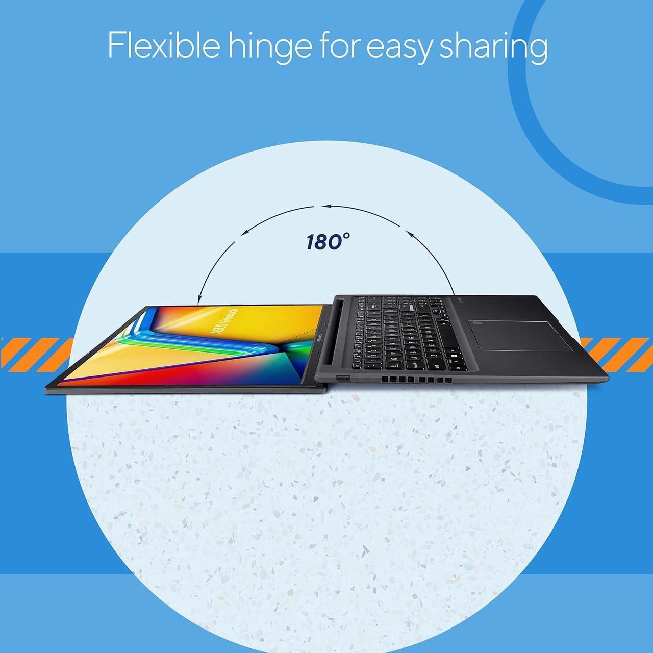 Alt view image 5 of 7 - ASUS Vivobook 16 Laptop, 16" WUXGA (1920 x 1200) 16:10 Display, Intel Core i5-13500H 12 cores Processor, Intel UHD Graphics, Wi-Fi 5 + Bluetooth 4.1, 32GB DDR4  512GB PCIe SSD, Windows 11