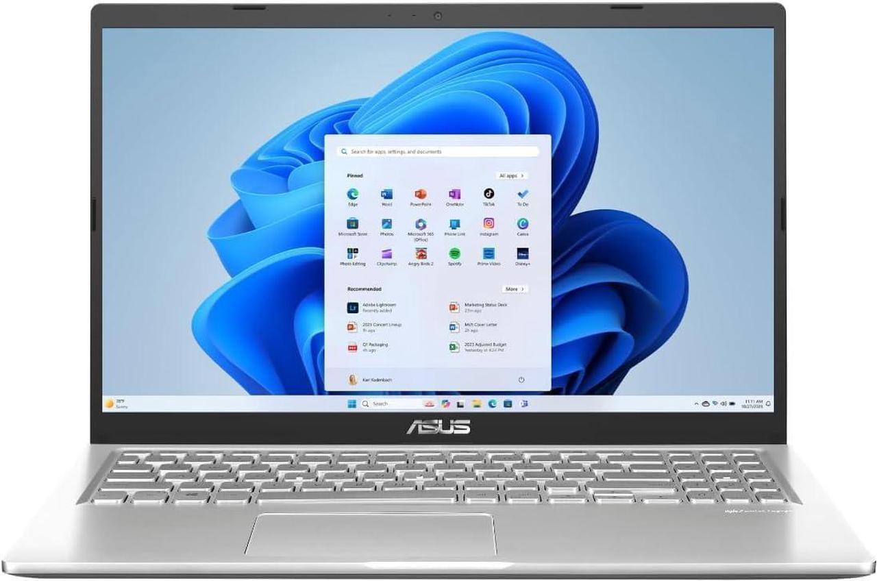 Alt view image 2 of 6 - ASUS VivoBook 15 Laptop, 15.6" FHD (1920 x 1080) Display, AMD Dual-core Ryzen 3 3250U Processor, AMD Radeon Graphics, Wi-Fi 5 + Bluetooth 5.1, 16GB DDR4  2TB PCIe SSD, Windows 11