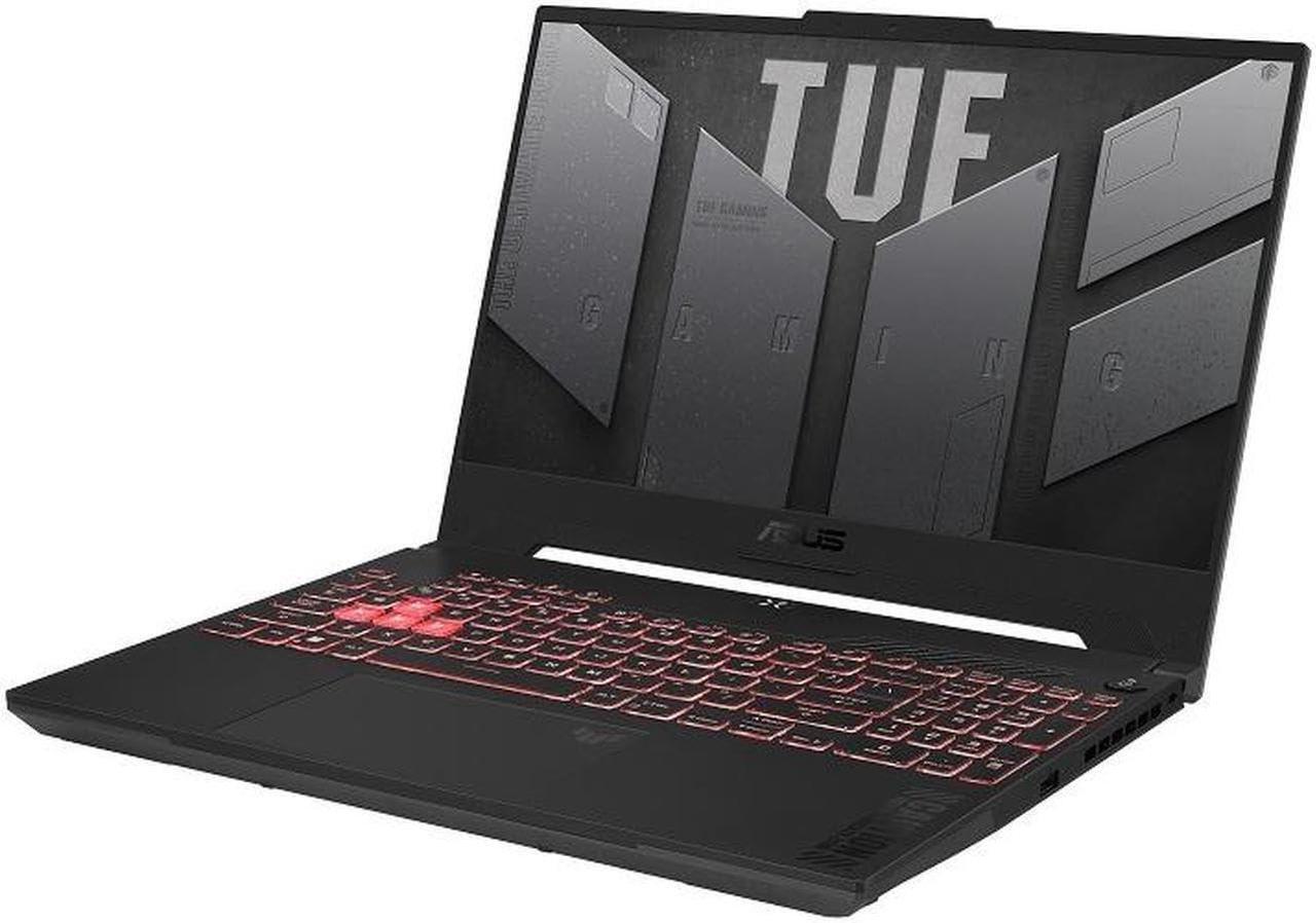 Alt view image 4 of 7 - ASUS TUF Gaming A15 Gaming Laptop, 15.6" FHD 144Hz, AMD Ryzen 7 7735HS 8-Cores Processor, GeForce RTX 4060 8GB GDDR6, Bluetooth 5.3, RGB Backlit Keyboard, 64GB DDR5  1TB PCIe SSD, Windows 11 Pro