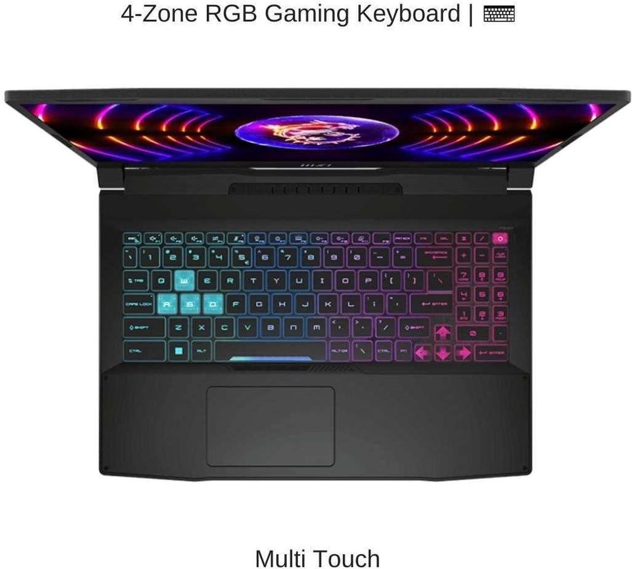 Alt view image 7 of 7 - MSI Katana 15 Laptop, 15.6" FHD 144Hz Display, Intel Core i7-13620H 10 Cores Processor, NVIDIA GeForce RTX 4060 8 GB GDDR6, Cooler Boost 5, 16GB DDR5  2TB PCIe SSD, Windows 11