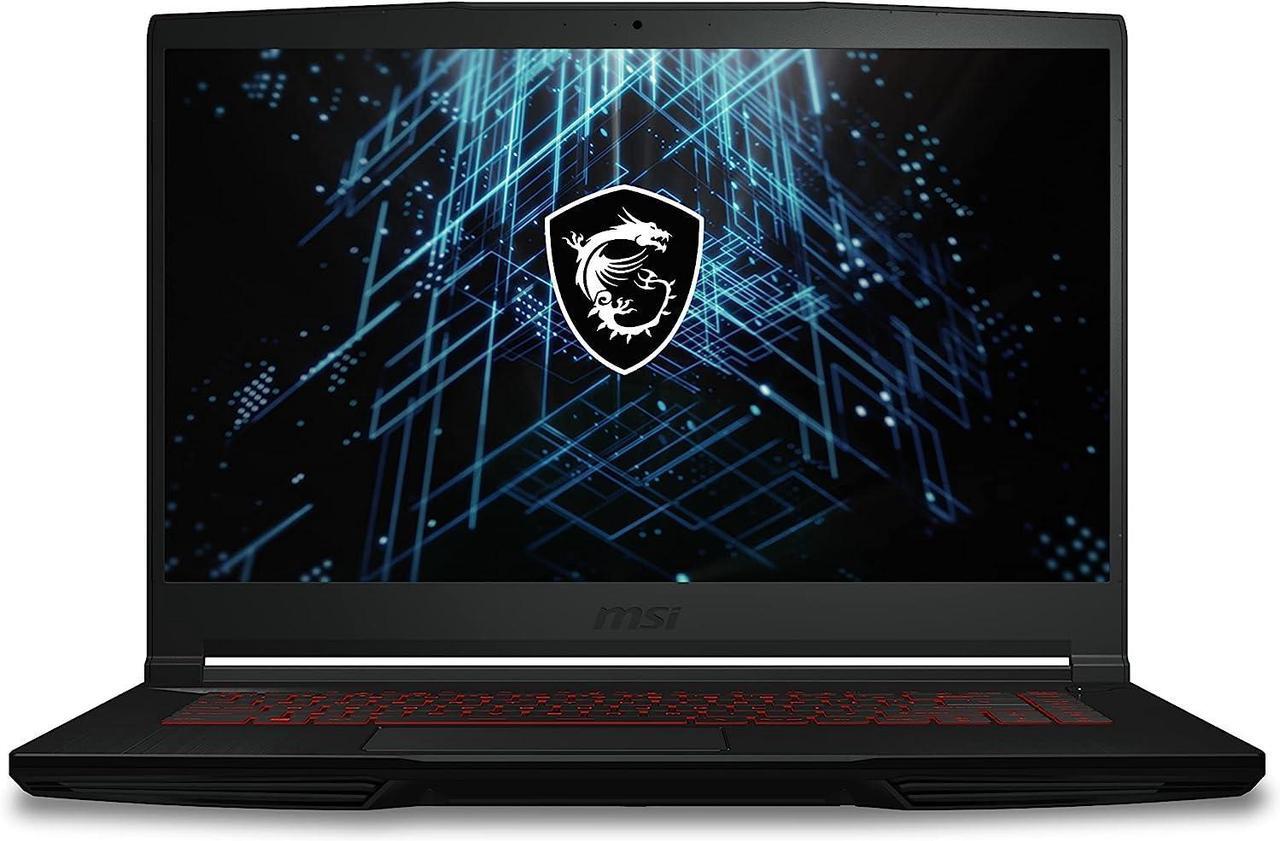 Alt view image 2 of 7 - MSI GF63 Thin 15 Gaming Laptop, 15.6" FHD Display, Intel Core i5-11400H 6 core Processor, NVIDIA GeForce GTX 1650 4GB, Backlit Keyboard, Bluetooth 5.1, 16GB DDR4  512GB PCIe SSD, Windows 11