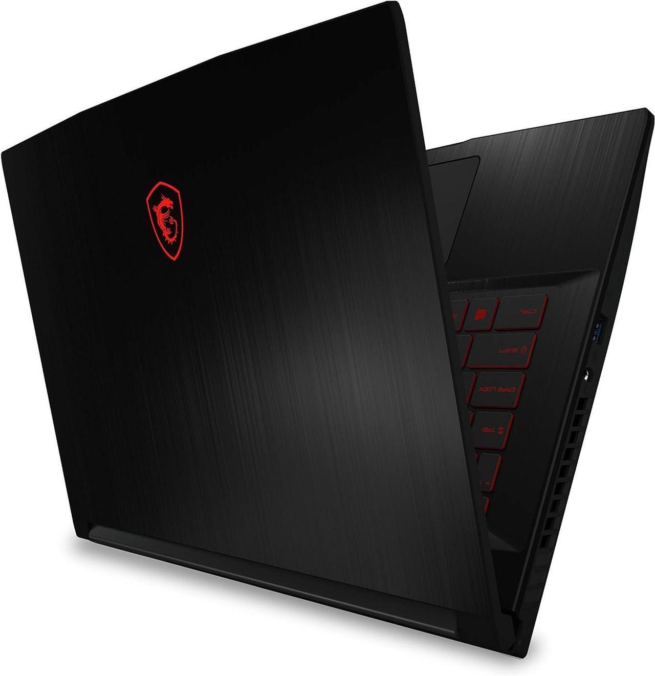 Alt view image 7 of 7 - MSI GF63 Thin 15 Gaming Laptop, 15.6" FHD Display, Intel Core i5-11400H 6 core Processor, NVIDIA GeForce GTX 1650 4GB, Backlit Keyboard, Bluetooth 5.1, 16GB DDR4  512GB PCIe SSD, Windows 11