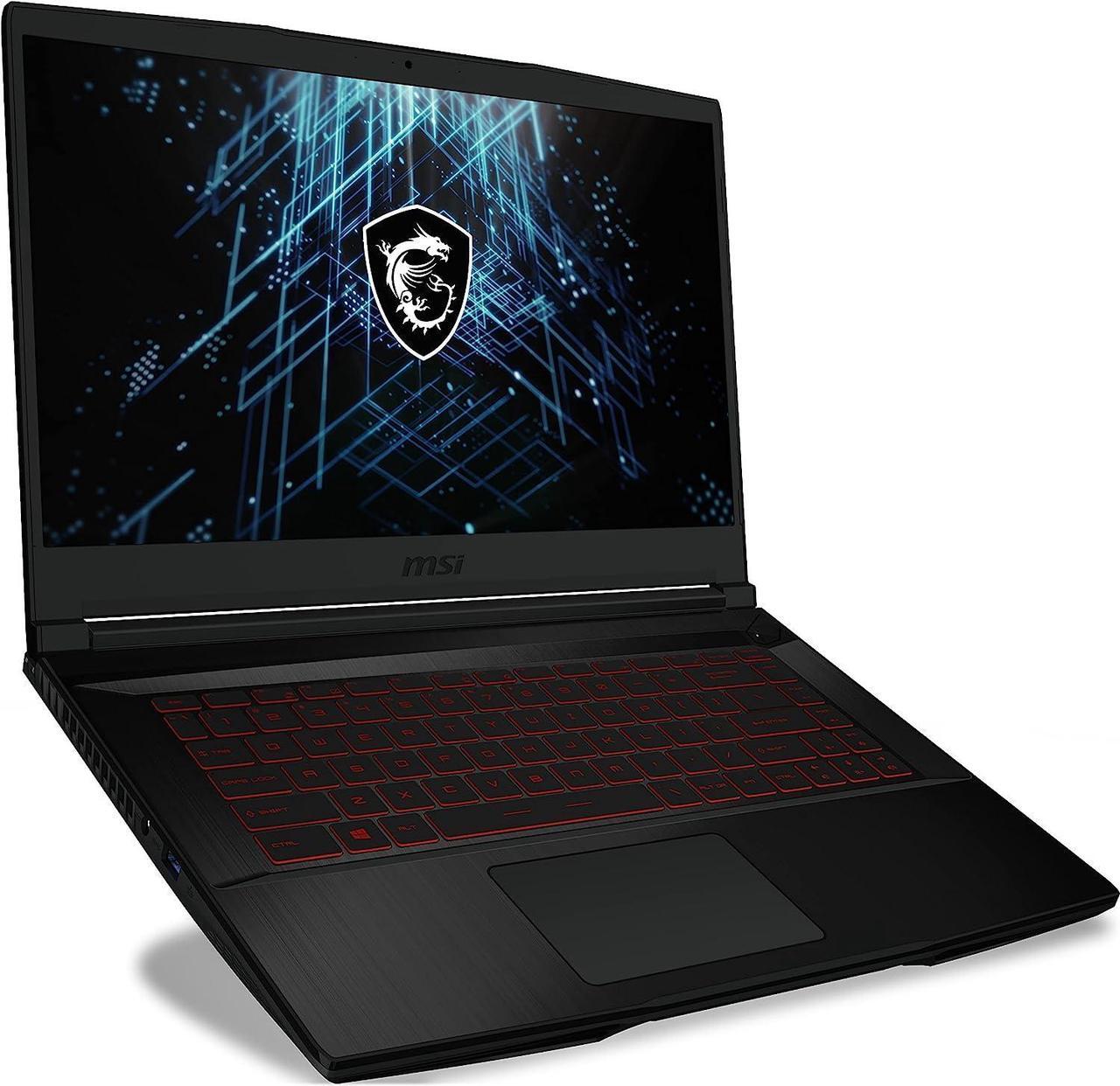Alt view image 4 of 7 - MSI GF63 Thin 15 Gaming Laptop, 15.6" FHD Display, Intel Core i5-11400H 6 core Processor, NVIDIA GeForce GTX 1650 4GB, Backlit Keyboard, Bluetooth 5.1, 16GB DDR4  512GB PCIe SSD, Windows 11