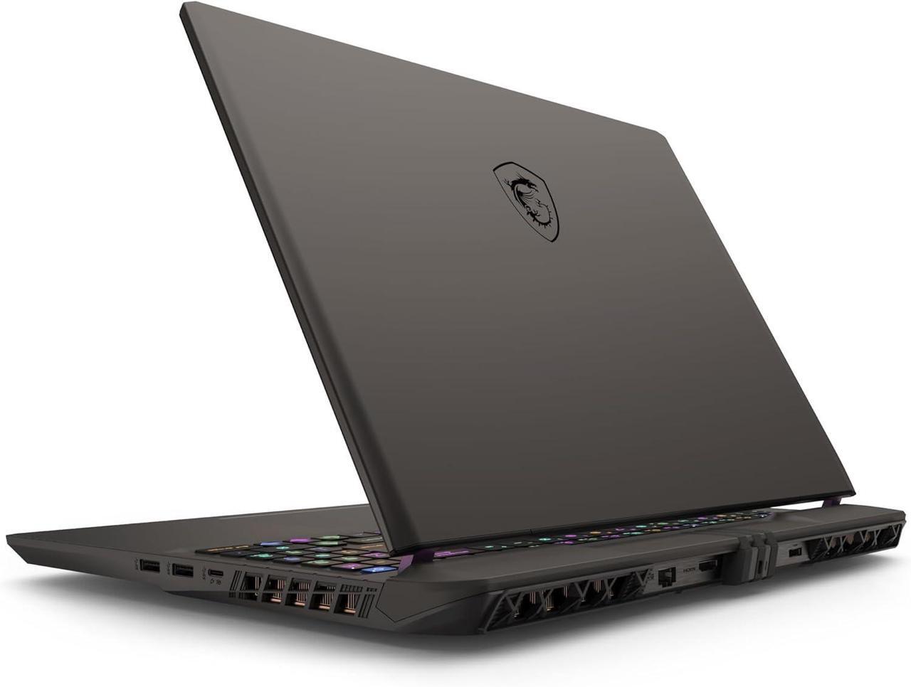 Alt view image 4 of 6 - MSI Vector 16 Gaming Laptop, 16" QHD+ 240Hz, Intel Core i9-14900HX 24 Cores Processor, NVIDIA GeForce RTX 4070 8GB GDDR6, Thunderbolt 4, Cooler Boost 5, 32GB DDR5  1TB PCIe SSD, Windows 11 Pro