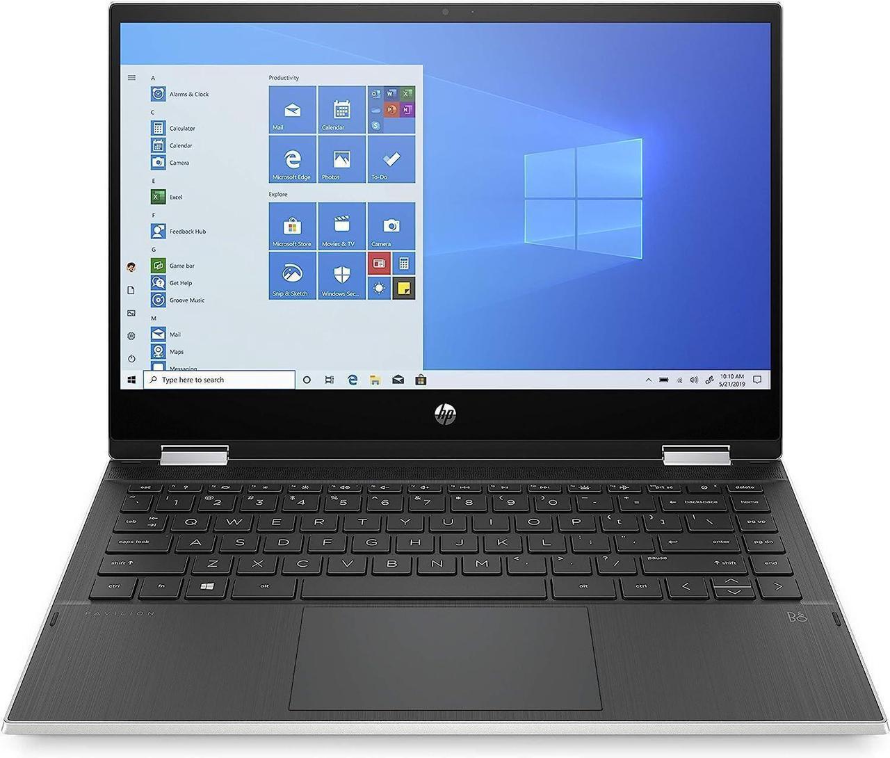 Alt view image 3 of 7 - HP Pavilion x360 2-in-1 14 Laptop, 14" FHD (1920 x 1080) Touchscreen, Intel Core i5-1135G7 Quad-core, Iris Xe Graphics, Wi-Fi 6 and Bluetooth 5, 16GB DDR4  512GB PCIe SSD, Windows 11