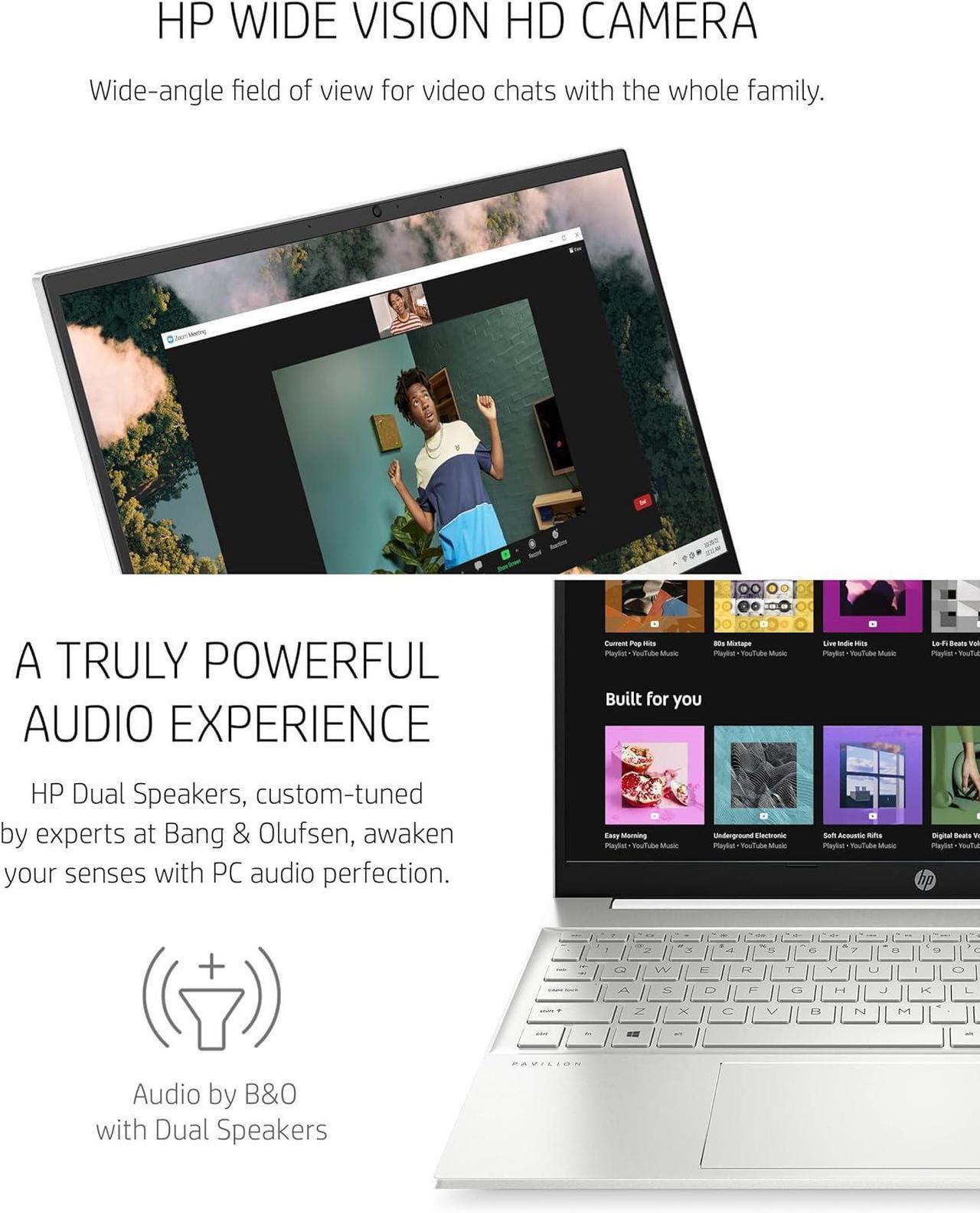 Alt view image 6 of 7 - HP Pavilion 15 Laptop, 15.6" FHD (1920 x 1080) Display, Intel Core i7-1165G7 4 cores Processor, Iris Xe Graphics, Audio by B&O, WFi 6, HDMI, 32GB DDR4  1TB PCIe SSD, Windows 11