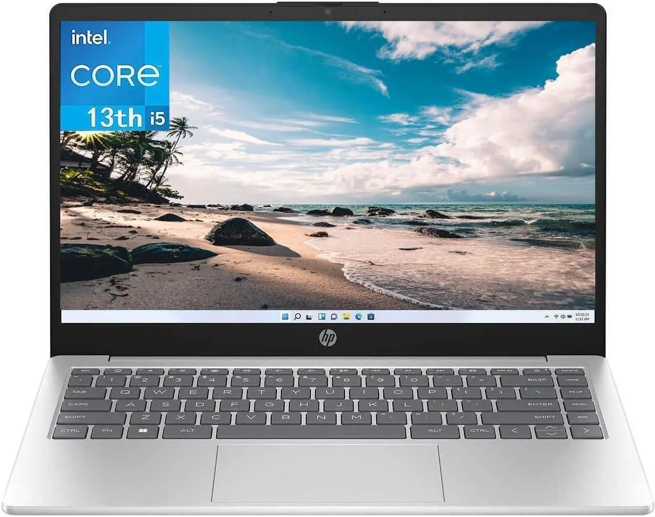 Alt view image 2 of 6 - HP 17 Laptop, 17.3" FHD (1920 x 1080) Display, Intel Core i5-1335U 10-Cores Processor, Intel Iris Xe Graphics, Wi-Fi 6, Backlit Keyboard, 16GB DDR4  2TB PCIe SSD, Windows 11 Pro