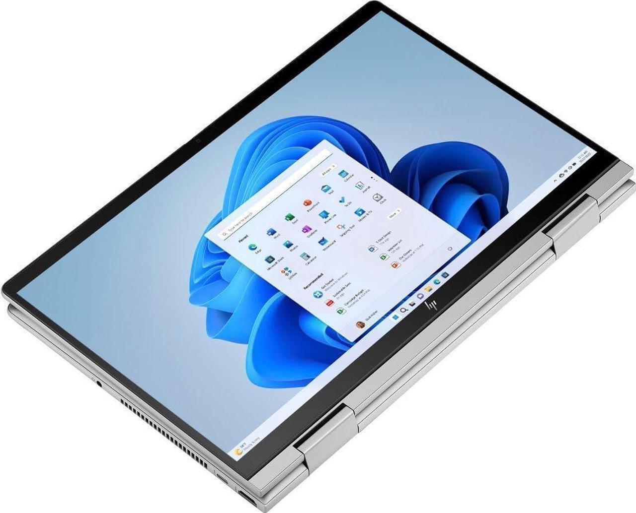 Alt view image 6 of 7 - HP Envy x360 2-in-1 14 Laptop, 14" FHD Touchscreen, Intel Core i7-1355U 10-Core Processor, Intel Iris Xe Graphics, Backlit Keyboard, Fingerprint, Type-C, 16GB  DDR4  1TB PCIe SSD, Windows 11 Home