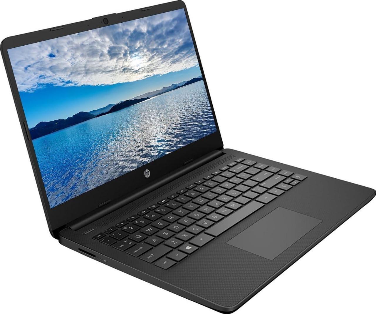 Alt view image 2 of 5 - HP 14 Laptop, 14" HD Touchscreen, AMD Ryzen 3 5300U 4 Cores Processor, AMD Radeon Graphics, Wi-Fi, Bluetooth, HDMI, Webcam, 16GB DDR4  2TB PCIe SSD, Windows 11 Pro