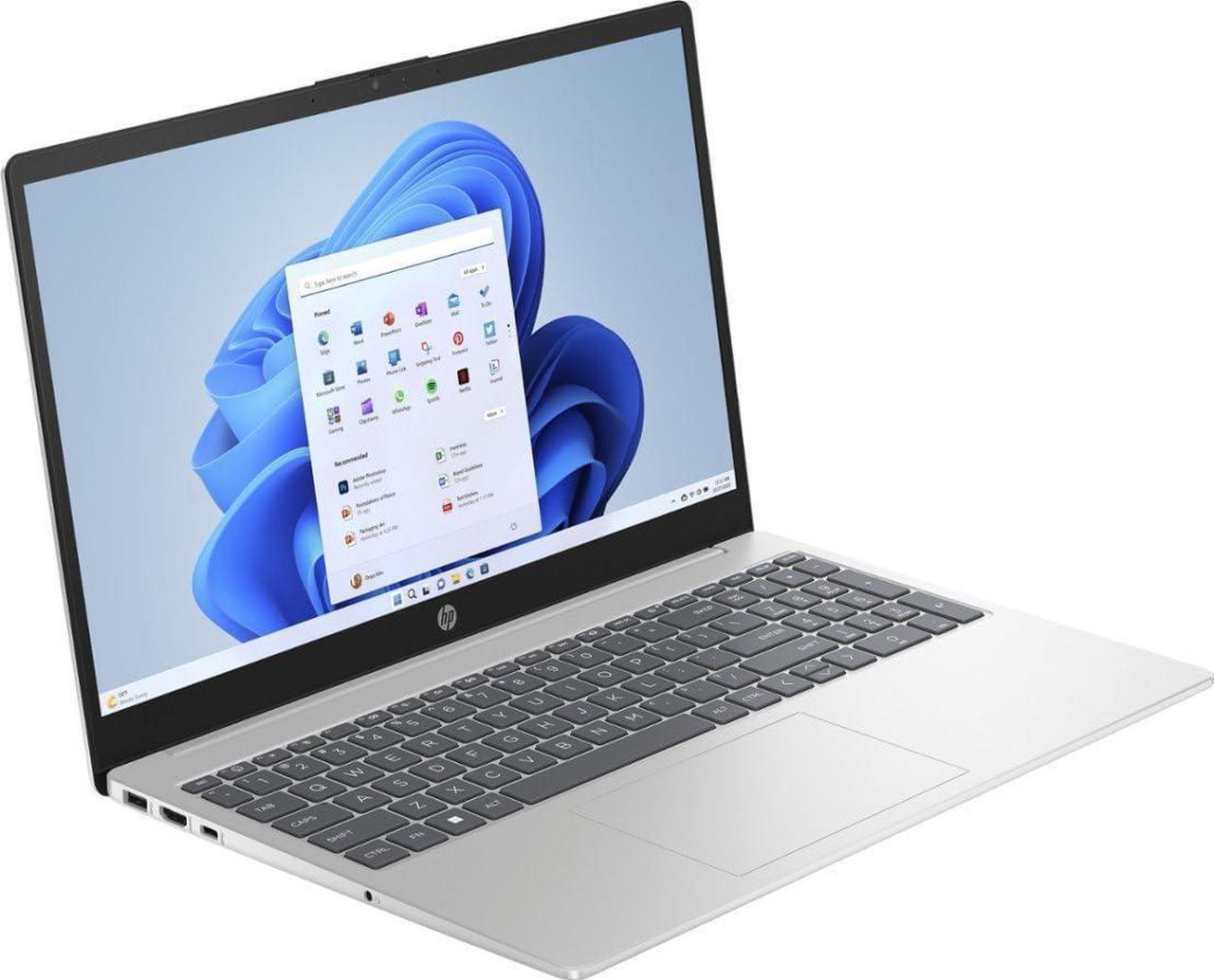 Alt view image 4 of 7 - HP 15 Laptop, 15.6" HD (1366 x 768) Touchscreen, AMD Ryzen 5 7520U 4 Cores Processor, AMD Radeon Graphics, Bluetooth, Wi-Fi, 8GB DDR4  1TB PCIe SSD, Windows 11 Pro