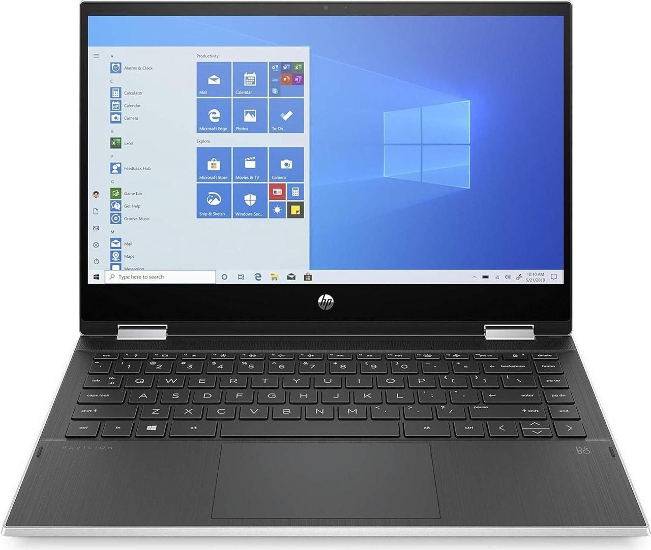 Alt view image 2 of 5 - HP Pavilion x360 Convertible 2-in-1 14 Laptop, 14" FHD Touchscreen, Intel Core i5-1135G7 Quad-core, Iris Xe Graphics, 32GB DDR4  1TB PCIe SSD, Wi-Fi 6 and Bluetooth 5, Windows 10 Pro