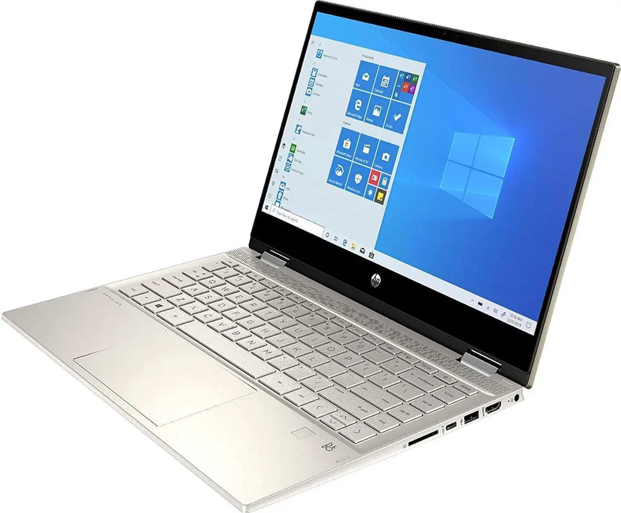 Alt view image 5 of 6 - HP Pavilion x360 14 Laptop, 14" FHD (1920 x 1080) Touchscreen, Intel Core i5-1135G7 4 cores Processor, Intel Iris Xe Graphics, 16GB DDR4  512GB PCIe SSD, Wi-Fi and Bluetooth 5, Windows 10 Pro