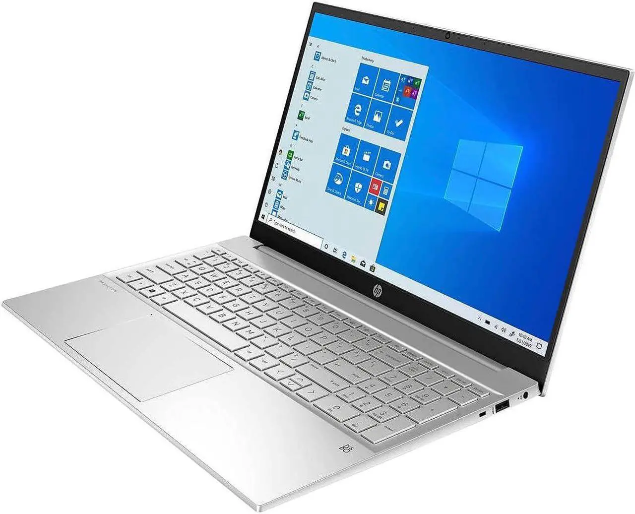 Alt view image 4 of 5 - HP Pavilion 15 Laptop, 15.6" FHD IPS Touchscreen, 11th Gen Intel Core i5-1135G7 4 cores Processor, Intel Iris Xe Graphics, 36GB DDR4  512GB PCIe SSD, WiFi, HDMI, Windows 10 Pro