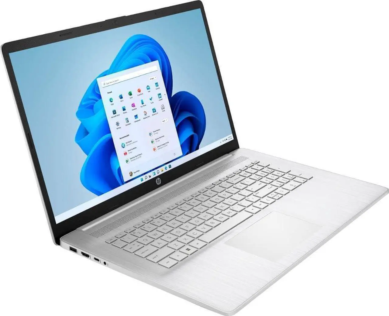 Alt view image 4 of 6 - HP Pavilion 17 Laptop, 17.3" HD Touchscreen, AMD Ryzen 5 7530U 6 Cores Processor, AMD Radeon Graphics, 12GB DDR4  512GB PCIe SSD, WiFi 6, Bluetooth 5.3, HDMI, Windows 10