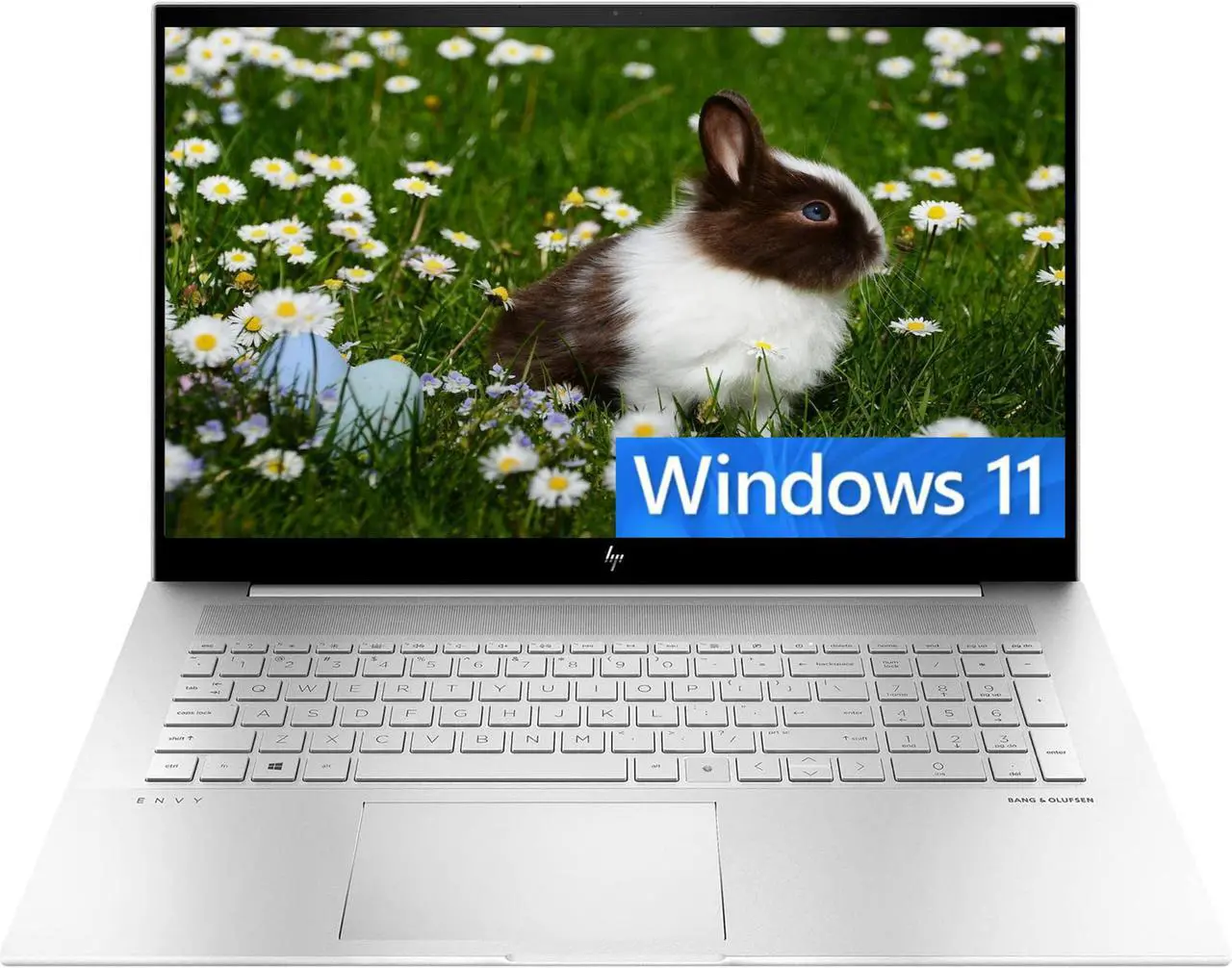 Main image of HP Envy 17 Laptop, 17.3" FHD Touchscreen, Intel Core i7-1255U 10-Core Processor, Intel Iris Xe Graphics, 16GB DDR4  512GB PCIe SSD, Backlit Keyboard, Fingerprint Reader, Windows 11
