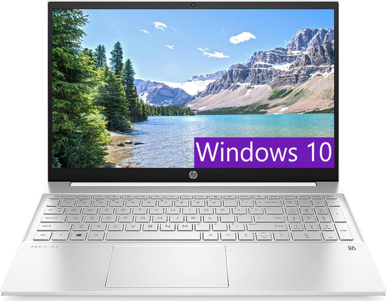 Main image of HP Pavilion 15 Laptop, 15.6" FHD (1920 x 1080) Display, Intel Core i7-1165G7 4 cores Processor, Iris Xe Graphics, 8GB DDR4  256GB PCIe SSD, Audio by B&O, WFi 6, HDMI, Windows 10