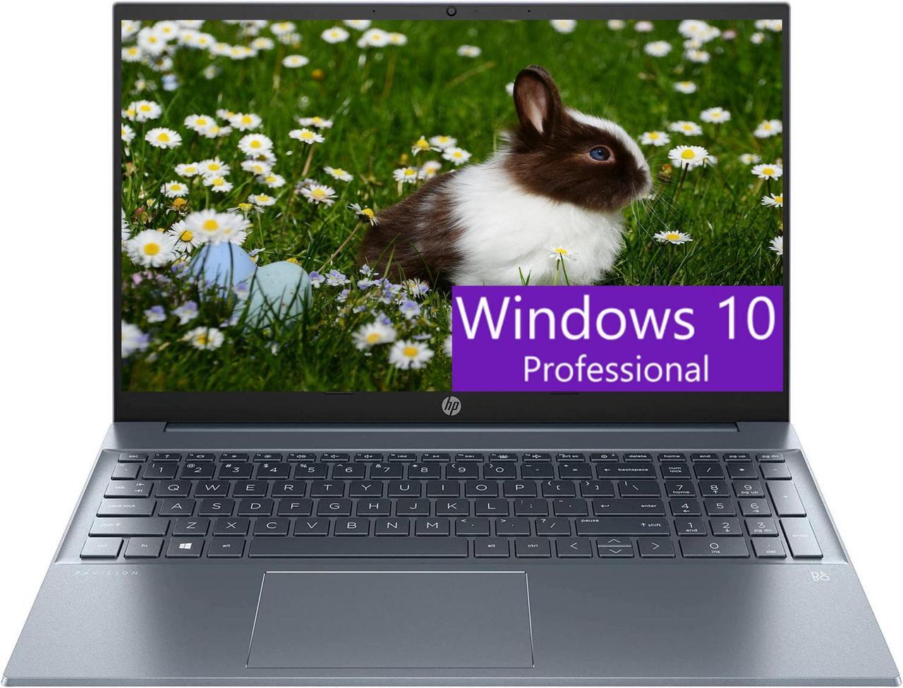 Main image of HP Pavilion 15 Laptop, 15.6" FHD (1920 x 1080) Display, AMD Ryzen 5 4500U 6 cores Processor, AMD Radeon Graphics, 16GB DDR4  1TB PCIe SSD, Bluetooth, Fullsize Keyboard, Windows 10Pro