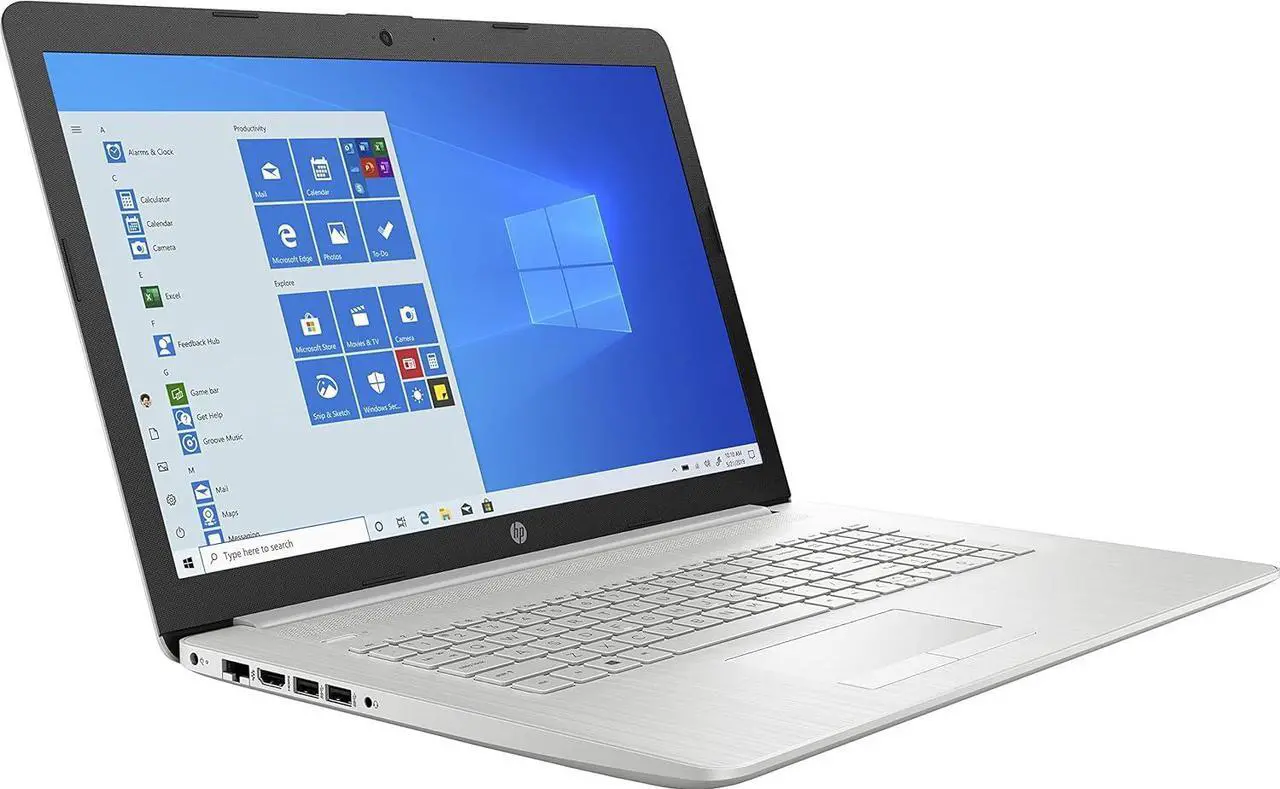 Alt view image 2 of 5 - HP 17 Business Laptop, 17.3" Full HD Display, 11th Gen Intel Core i3-1115G4 Dual-Core, Intel UHD Graphics, 16GB DDR4  512GB PCIe SSD, HDMI, Wi-Fi, Bluetooth, Webcam, Windows 11